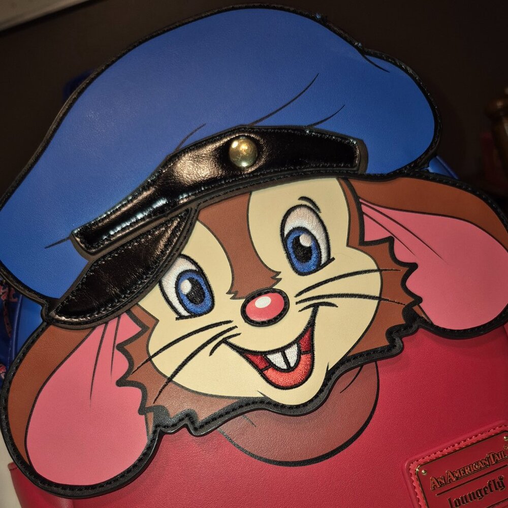 Loungefly Fievel Backpsck(mini) - Picture 8 of 8